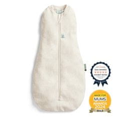 ergoPouch Zavinovačka a vak na spanie 2v1 Cocoon Oatmeal Marle 3-6 m, 6-8 kg, 0,2 tog