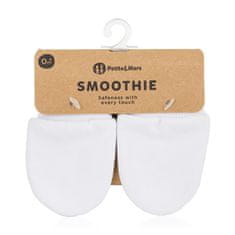 FEEDO PETITE&MARS Rukavičky kojenecké Smoothie Infinity White