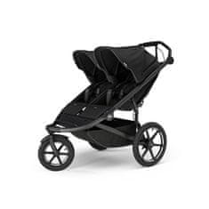 Thule Kočík súrodenecký Urban Glide Double Black/Mid Blue set L