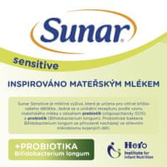 Sunar Sensitive 3 Mlieko batoľacie 500 g, 12m+