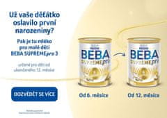 BEBA SUPREMEpro 3, 6 HMO, mlieko pre malé deti, 800 g, od uk. 12. mesiace