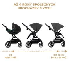 FEEDO KINDERKRAFT SELECT Kočík športový Yoxi Moonlight Grey