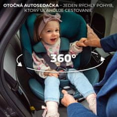 FEEDO KINDERKRAFT SELECT Autosedačka i-Fix 40-150 cm Cool grey