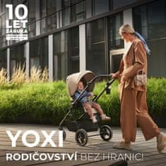 FEEDO KINDERKRAFT SELECT Kočík športový Yoxi Pure Black