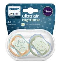 Philips Avent Cumlík Ultra air nočný 18m+ neutral 2ks