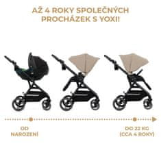 FEEDO KINDERKRAFT SELECT Kočík športový Yoxi Sand Beige