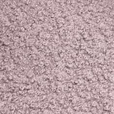 Klups Kresielko Boucle dirty pink 50x35x45 cm