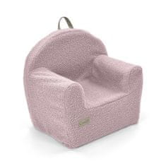 Klups Kresielko Boucle dirty pink 50x35x45 cm