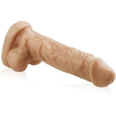 XSARA Gelový ohromný penis s naběhlou špičkou 28 cm - 83032112