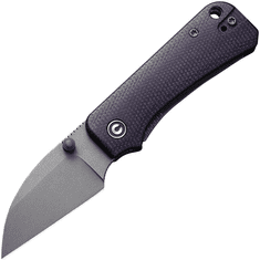 Civilight C19068SC-2 Baby Banter vreckový nôž 5,9 cm, Stonewash, fialová, Micarta