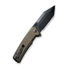 Civilight C23024-3 Bhaltair vreckový nôž 10 cm, čierna, zelená, Micarta