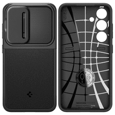 Spigen PUZDRO SPIGEN OPTIK ARMOR PRE SAMSUNG GALAXY S24 - ČIERNE