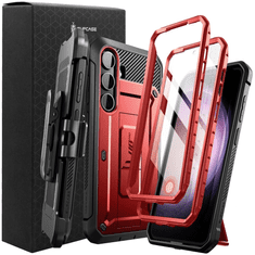 SUPCASE PUZDRO UNICORN BEETLE PRO SUPCASE PRE SAMSUNG GALAXY S24 - ČERVENÉ