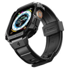 Spigen PUZDRO SPIGEN RUGGED ARMOR PRO S REMIENKOM PRE APPLE WATCH ULTRA (49 MM) - ČIERNE