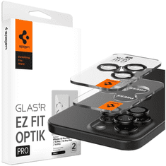 Spigen KRYT NA FOTOAPARÁT SPIGEN GLAS.TR EZ FIT OPTIK PRO PRE IPHONE 15 PRO / 15 PRO MAX - 2 KS.