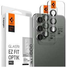 Spigen KRYT NA FOTOAPARÁT SPIGEN OPTIK.TR OCHRANA FOTOAPARÁTU „EZ FIT“ 2 BALENIE GALAXY S23 / S23+ PLUS ČIERNA