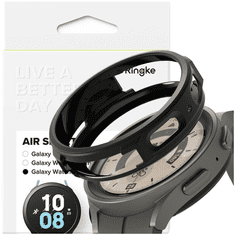 RINGKE ŠPORTOVÉ GÉLOVÉ PUZDRO RINGKE AIR PRE SAMSUNG GALAXY WATCH 5 PRO 45 MM ČIERNE (ASG654151RS)