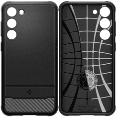 Spigen SPIGEN RUGGED ARMOR GALAXY S23 MATTE BLACK