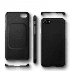 Spigen IPHONE SPIGEN THIN FIT 7 / 8 / SE 2020 / 2022 ČIERNA