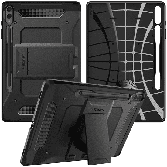 Spigen SPIGEN TOUGH ARMOR "PRO" GALAXY TAB S9+ PLUS 12.4 X810 / X816B BLACK