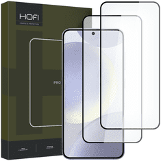 Hofi TVRDENÉ SKLO HOFI GLASS PRO+ 2 BALENIE GALAXY S24+ PLUS ČIERNA