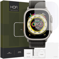 Hofi TVRDENÉ SKLO HOFI GLASS PRO+ APPLE HODINKY ULTRA 1/2 (49 MM) ČIERÉ