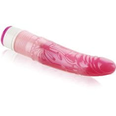 XSARA Vibrátor g-spot - ohebné realistické dildo s vibracemi - 88719788