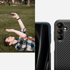 Spigen PUZDRO SPIGEN CORE ARMOR PRE SAMSUNG GALAXY A15 4G / 5G - MATNÁ ČIERNA