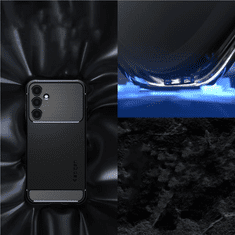 Spigen PUZDRO SPIGEN RUGGED ARMOR PRE SAMSUNG GALAXY A25 5G - MATNÁ ČIERNA