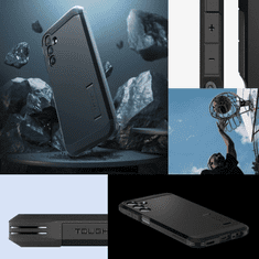 Spigen PUZDRO SPIGEN RUGGED ARMOR PRE SAMSUNG GALAXY A15 4G / 5G - ČIERNE