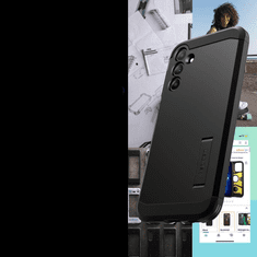 Spigen PUZDRO SPIGEN RUGGED ARMOR PRE SAMSUNG GALAXY A15 4G / 5G - ČIERNE