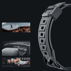 Spigen PUZDRO SPIGEN RUGGED ARMOR PRO PRE APPLE WATCH ULTRA 1/2 (49 MM) - TMAVOSIVÉ