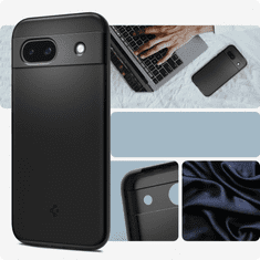 Spigen PUZDRO SPIGEN THIN FIT PRE GOOGLE PIXEL 8A - MATNÁ ČIERNA