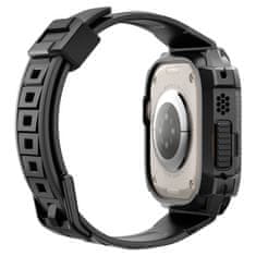 Spigen PUZDRO SPIGEN RUGGED ARMOR PRO S REMIENKOM PRE APPLE WATCH ULTRA (49 MM) - ČIERNE