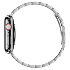 Spigen SPIGEN MODERN FIT BAND APPLE HODINKY 4 / 5 / 6 / 7 / 8 / SE / ULTRA (42 / 44 / 45 / 49 MM) STRIEBORNÉ