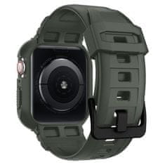 Spigen SPIGEN RUGGED ARMOR "PRO" APPLE WATCH 4 / 5 / 6 / 7 / 8 / SE (44 / 45 MM) VOJENSKÁ ZELENÁ