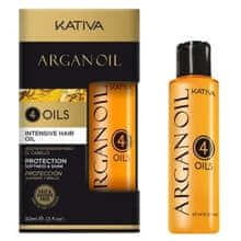 Kativa Kativa - Argan Oil 4 Oils Intensive Hair Oil - Olej pro všechny typy vlasů 60ml 