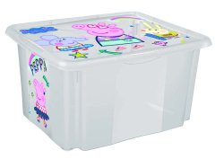 keeeper úložný box PEPPA 55,5x40x30cm,45l,s vekom PH