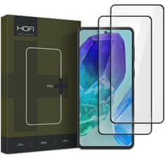 Hofi TVRDENÉ SKLO HOFI GLASS PRO+ 2 BALENIE GALAXY M55 5G ČIERNA