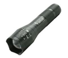 M.A.T Group dobíjacia baterka Technik Flashlight metal.ZOOM P5 150lm LED