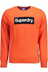 Superdry  Perfektná Pánska Mikina Oranžová Farba: oranžová, Veľkosť: XL