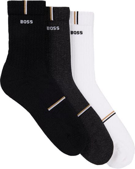 Hugo Boss 3 PACK - pánske ponožky BOSS 50524324-960