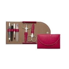 DuKaS DuKaS - PL 214R - Manicure set with round flap 6 pieces Premium Line 