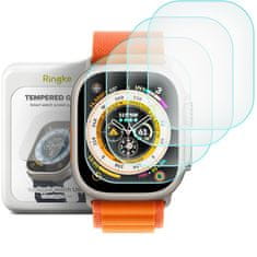 RINGKE TEPELNÉ SKLO RINGKE ID FC GLASS 4 BALENIE APPLE HODINKY ULTRA 1/2 (49 MM) ČIERÉ