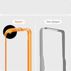 Spigen TVRDENÉ SKLO SPIGEN ALM GLASS FC 2 BALENIE IPHONE 15 ČIERNA