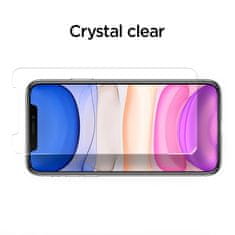 Spigen TVRDENÉ SKLO SPIGEN ALM GLASS FC IPHONE 11 ČIERNA