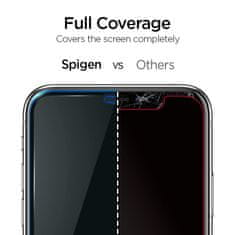 Spigen TVRDENÉ SKLO SPIGEN ALM GLASS FC IPHONE 11 ČIERNA