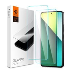 Spigen TVRDENÉ SKLO SPIGEN GLAS.TR SLIM, 2 BALENIE XIAOMI REDMI NOTE 13 PRO 5G CLEAR