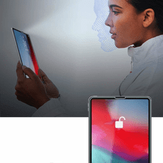 Spigen TVRDENÉ SKLO SPIGEN GLAS.TR SLIM IPAD PRO 12.9 2020 / 2021 / 2022 ČIRÁ