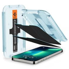 Spigen TVRDENÉ SKLO SPIGEN GLAS.TR "EZ FIT" 2 BALENIE IPHONE 13 / 13 PRO PRIVACY